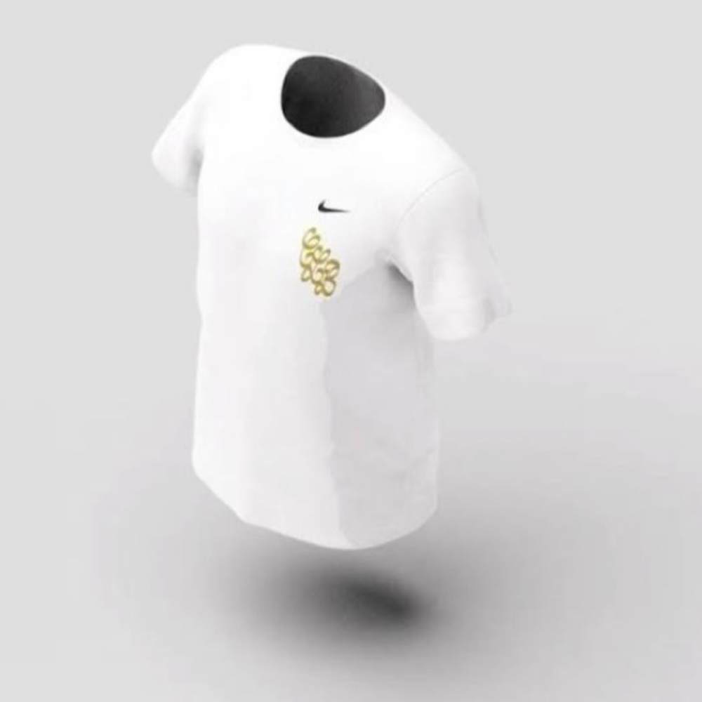 NIke CLB Drake Rose White T Shirt- new no tag- M